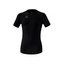 Erima Functional Underwear Short Sleeve Shirt Athletic Round Neck Seamless Black Men